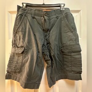 Urban Pipeline Shorts Mens 29 Gray Cargo Ultra Flex Waistband Utility Hiking